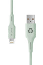 Multiple colors - iPhone Lightning cable · 1.2 meter · Made of recycled plastics